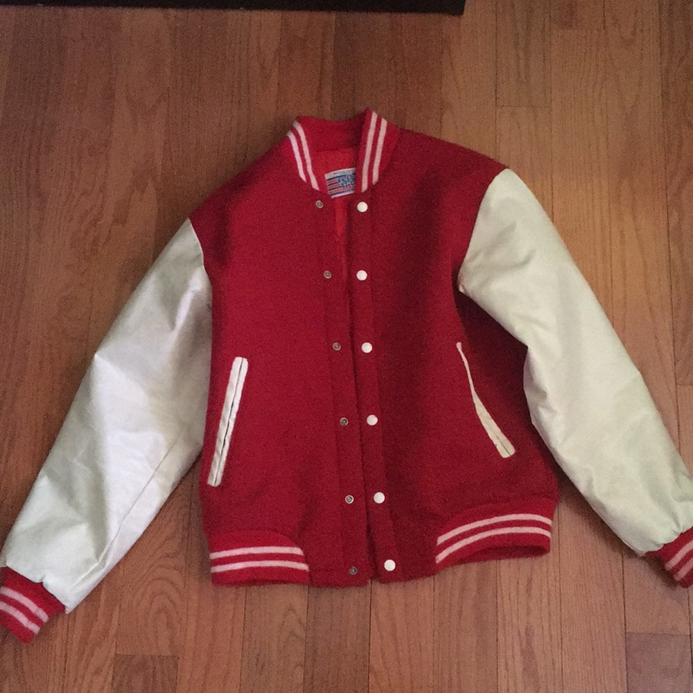 RARE Sears Put-On Shop 70s Baseball Varsity Jacket